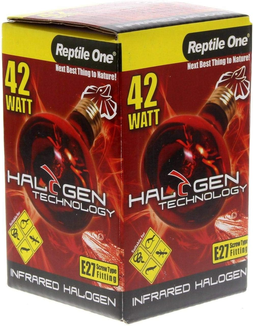 Reptile One 42 Watt Infrared Heat Globe Bulb Lamp Eqv 60W Eddison Snake, Lizard image number 5