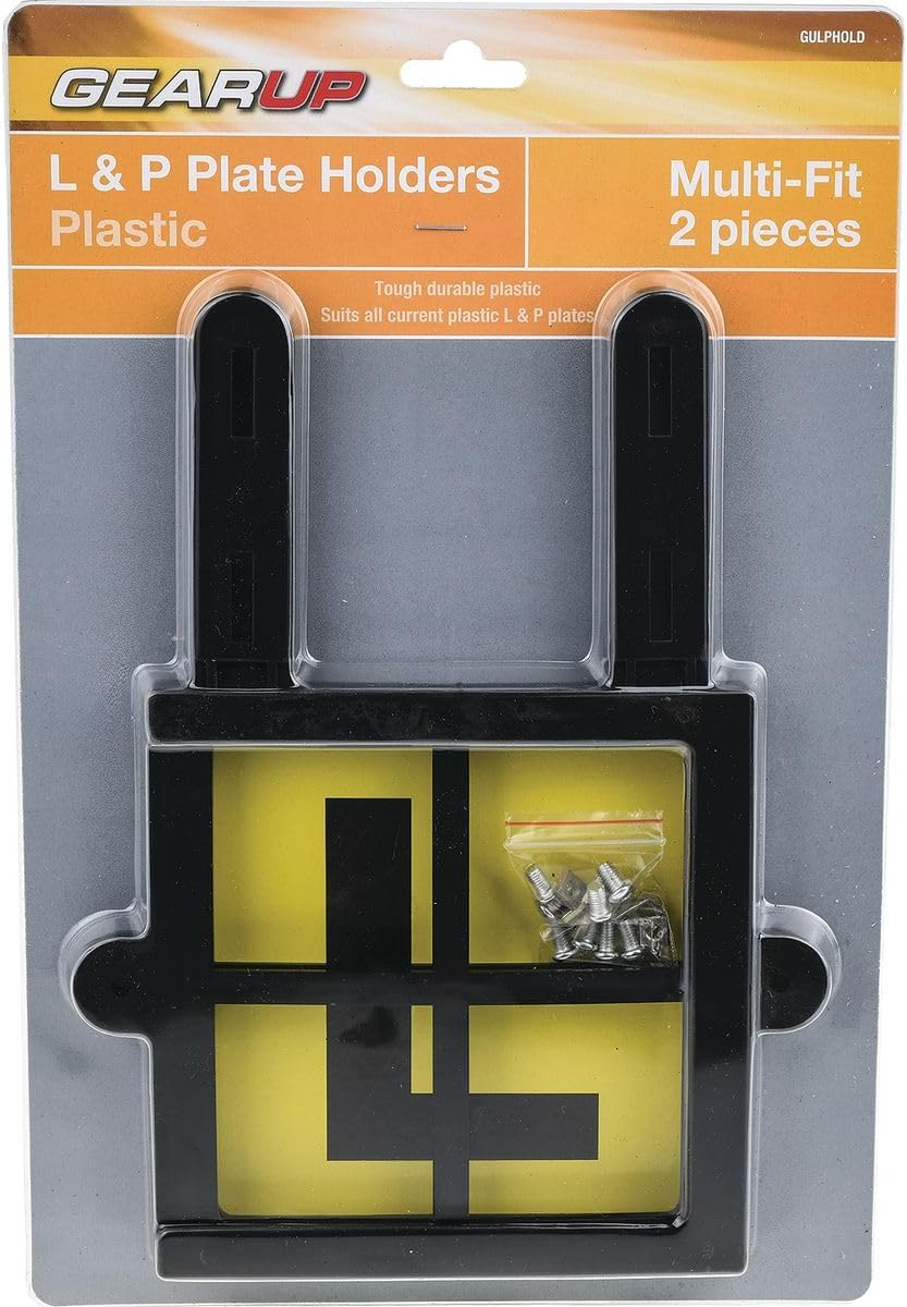Gearup Plastic L/P Plate Holder 2 Piece Black GULPHOLD image number 1