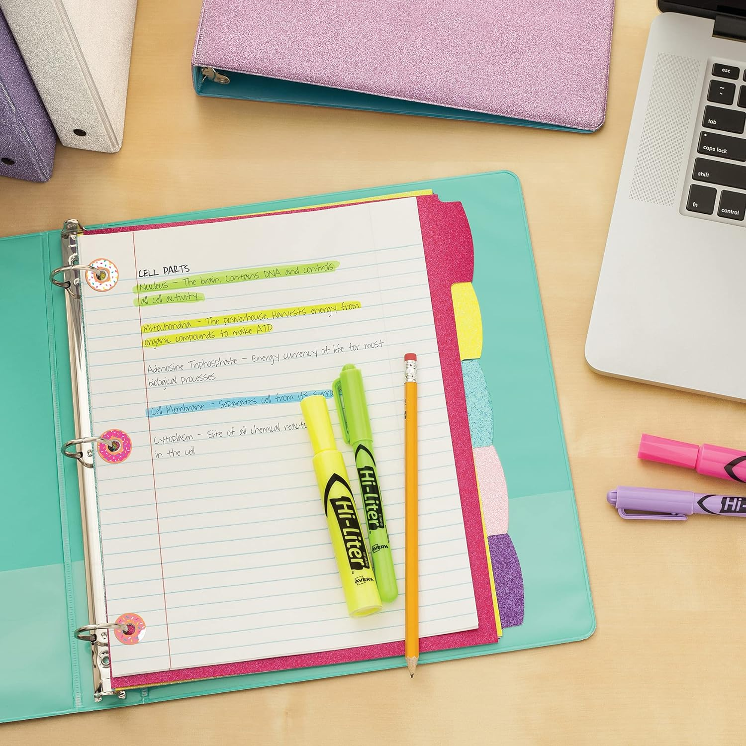 Avery Reinforcement Ring Donut Design Labels, 9Mm Diameter, 280 Labels, (5748) image number 3