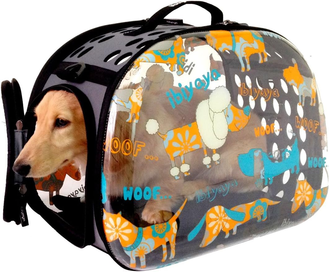 Ibiyaya Hard Rock Transparent Hardcase Pet Carrier