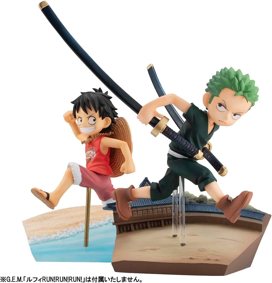 MEGAHOUSE G.E.M. Series ONE PIECE Roronoa Zoro RUN! RUN! RUN! image number 3