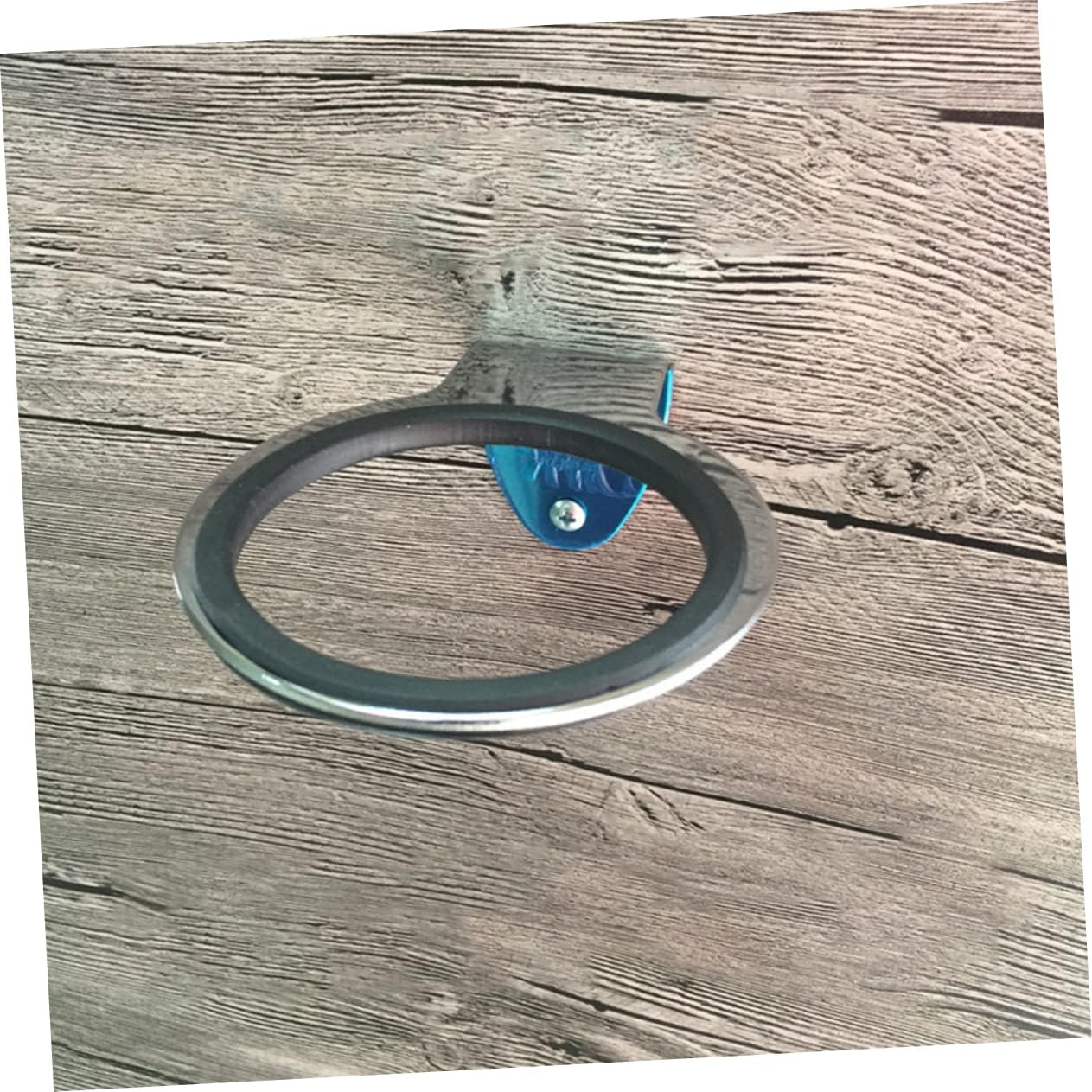 Beaupretty Stainless Steel Wall-Mounted Hair Dryer Rack Sturdy Hair Dryer Stand for Bathroom Toilet Holder for Storage Random Color image number 2