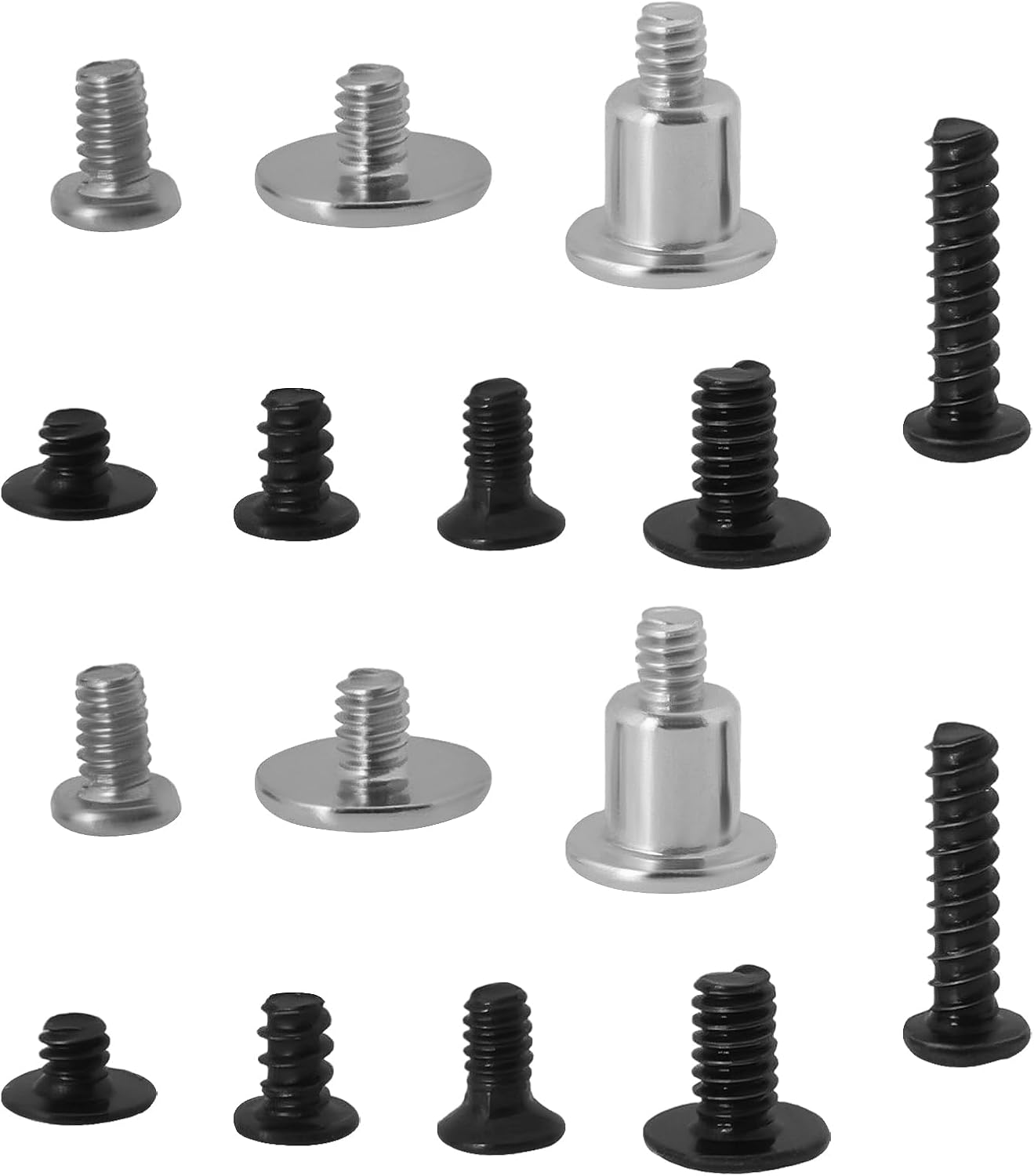 SING F LTD 80PCS Game Console Middle Host Screw Kit Compatible with Nintendo Switch Console Gaming System Central Screw Kit Game Console Main Body Screw Set image number 2