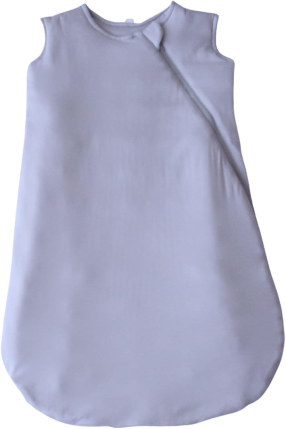 Baby Sleeping Bag 1 TOG for Babies 0-6 Months, Bamboo Fabric for Moderate Temp. (18 to 24&deg;C), Highly Breathable, J-Shaped Double Zipper for Easy Nappy Changes, Grey Storm - by Zoe Sage image number 4