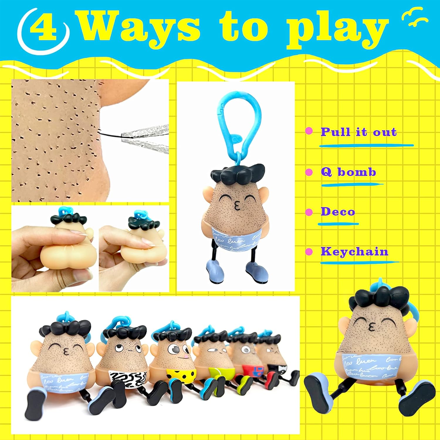 Hair Pulling Fidget Toy image number 5