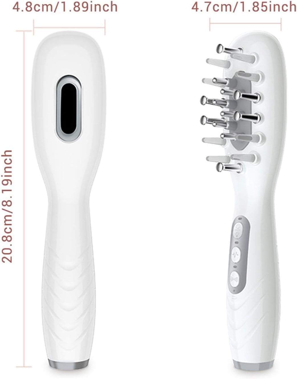 Generic Electric Hair Massage Brush, Electric Hair Growth Massage Brush, Scalp Massager, Hair Growth Brushes for Hair Growth