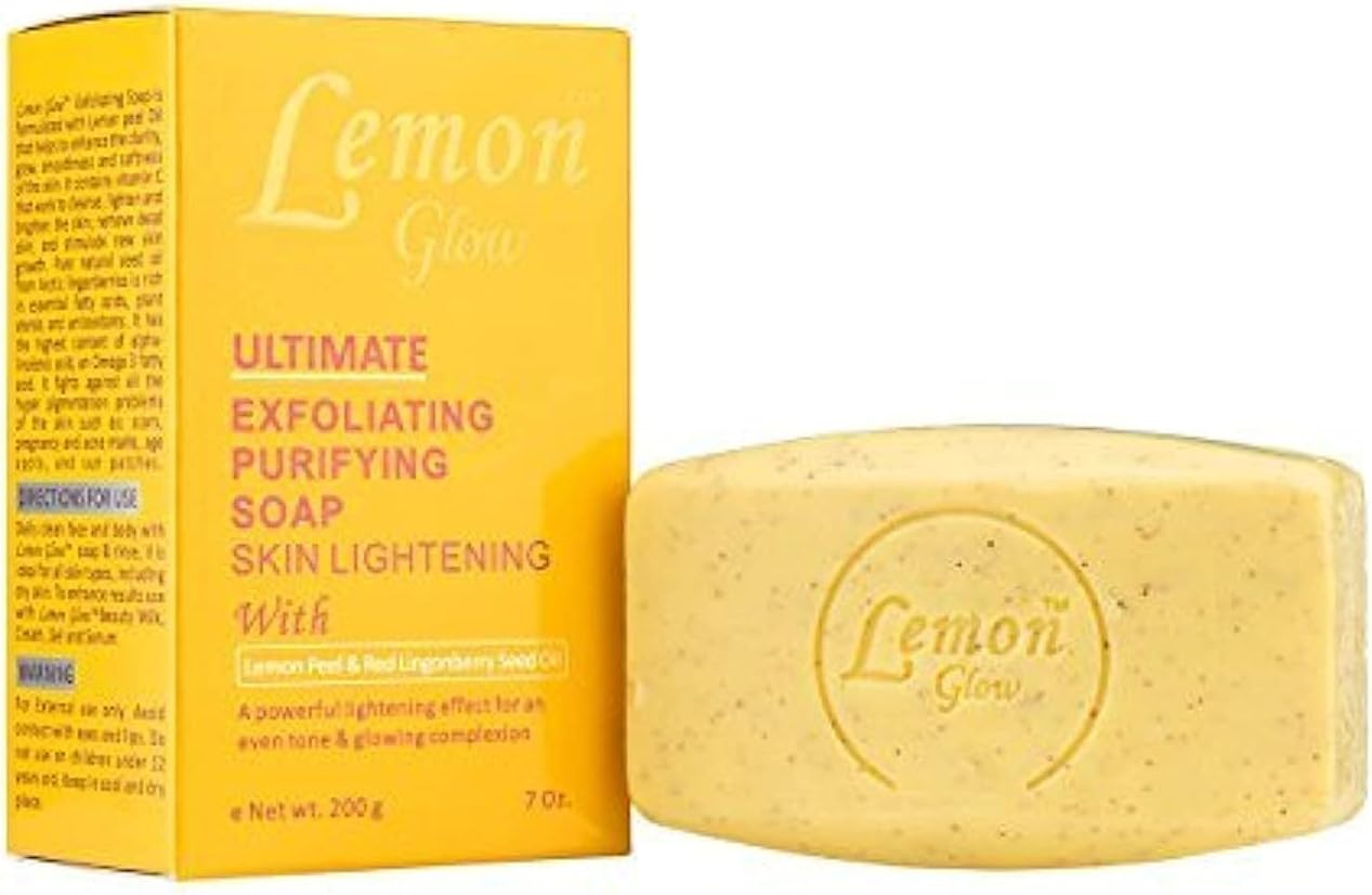 Lemon Glow Extensive Exfoliating Purifying Skin Lightening S