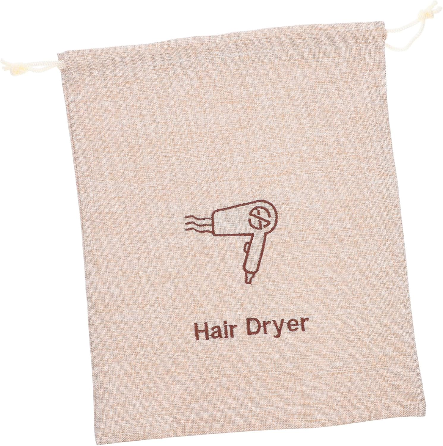 4Pcs Hair Dryer Storage Bag Drawstring Dustproof for Hotels and Guesthouses Travel Friendly Hair Dryer Bag