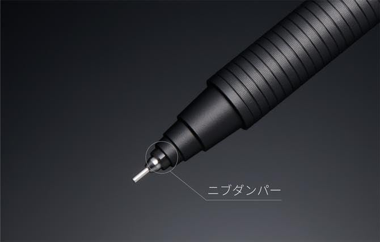 KURUTOGA Mitsubishi Pencil Mechanical Pencil Metal 0.5Mm Silent Blue M5KH1P.10 with Original Stylus Ballpoint Touch Pen image number 2