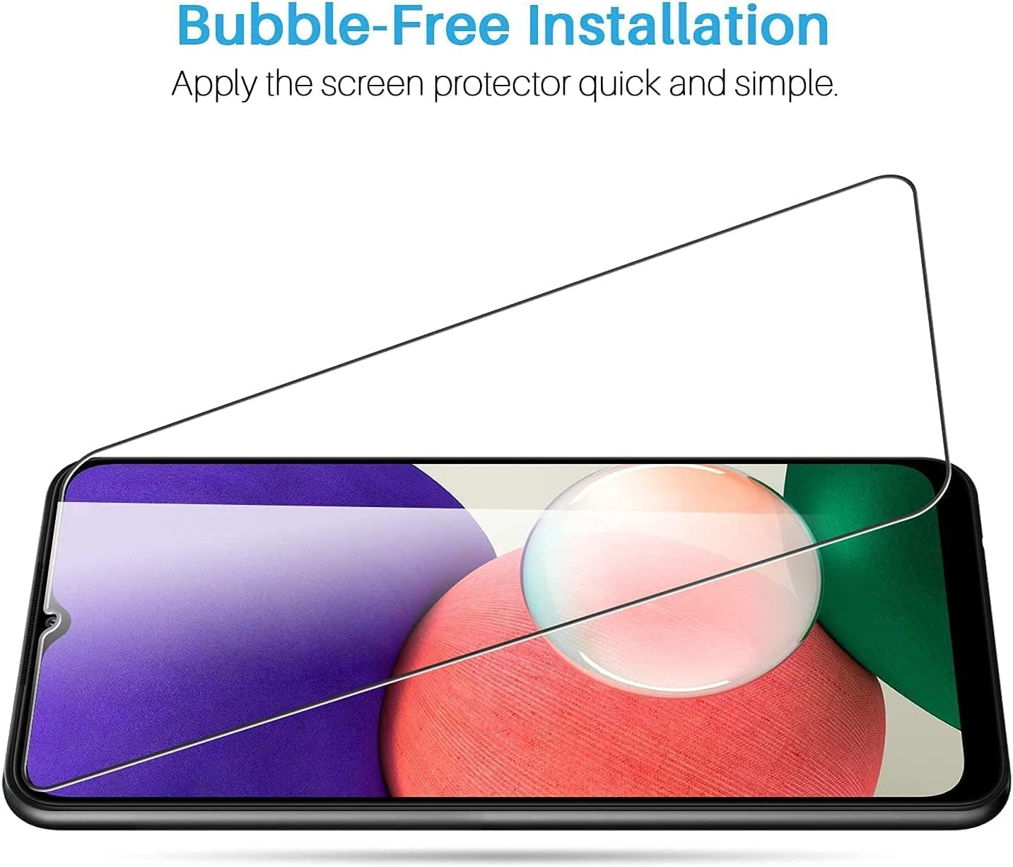 [3-Pack] T Tersely Tempered Glass Screen Protector for OPPO A78 5G, Case Friendly, Ultra-Clear, Shatterproof, Anti-Scratch Film for Enhanced Protection image number 4