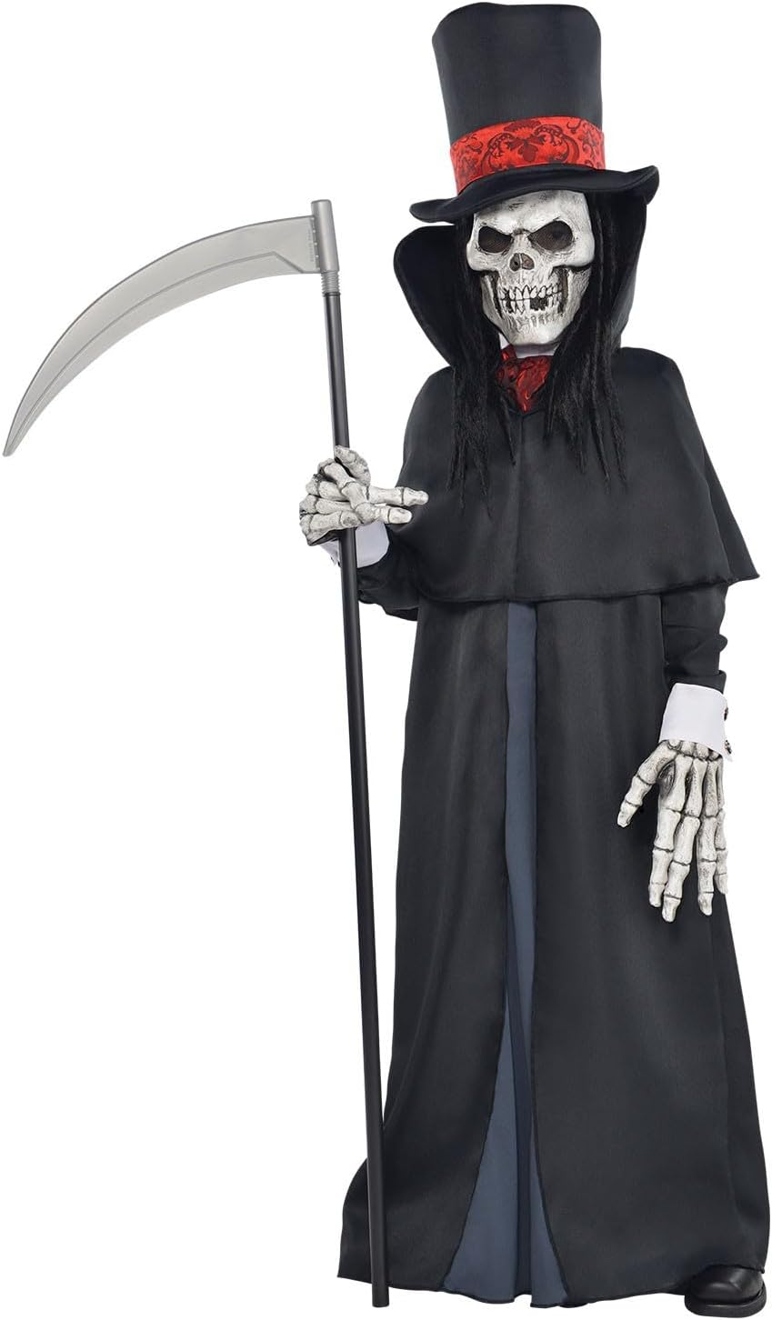 Amscan Boy'S Dapper Death Reaper Fancy Dress Costume, Size image number 3