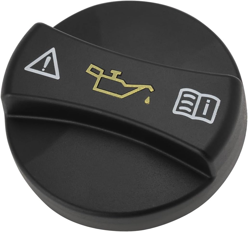 Oil Cap Cover Oil Filler Neck with Washer A0000101285 Compatible with Mercedes-Benz W107 W123 W124 W126 Engine Oil Filler Cap Oil Filler Cover Replacement image number 4