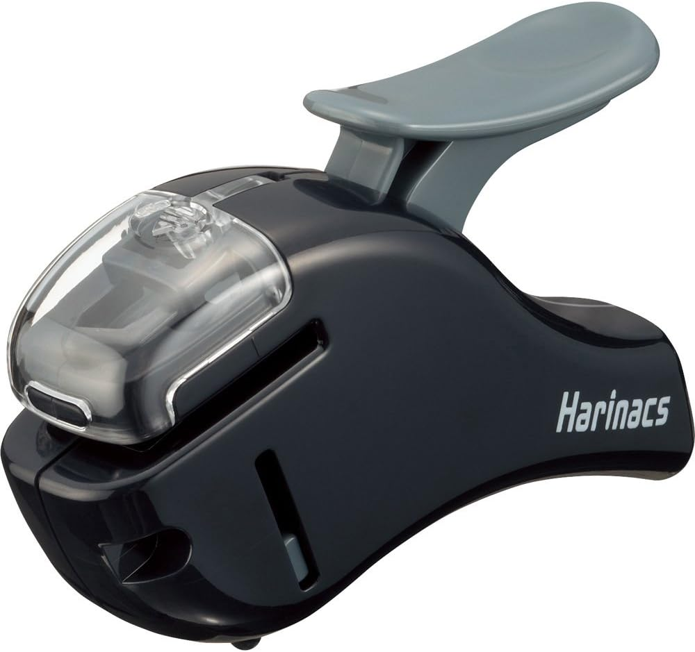 Kokuyo Harinacs Stapleless Stapler, Compact Alpha, up to 5 Sheets Binding, Dark Navy, Japan Import (SLN-MSH305DB)