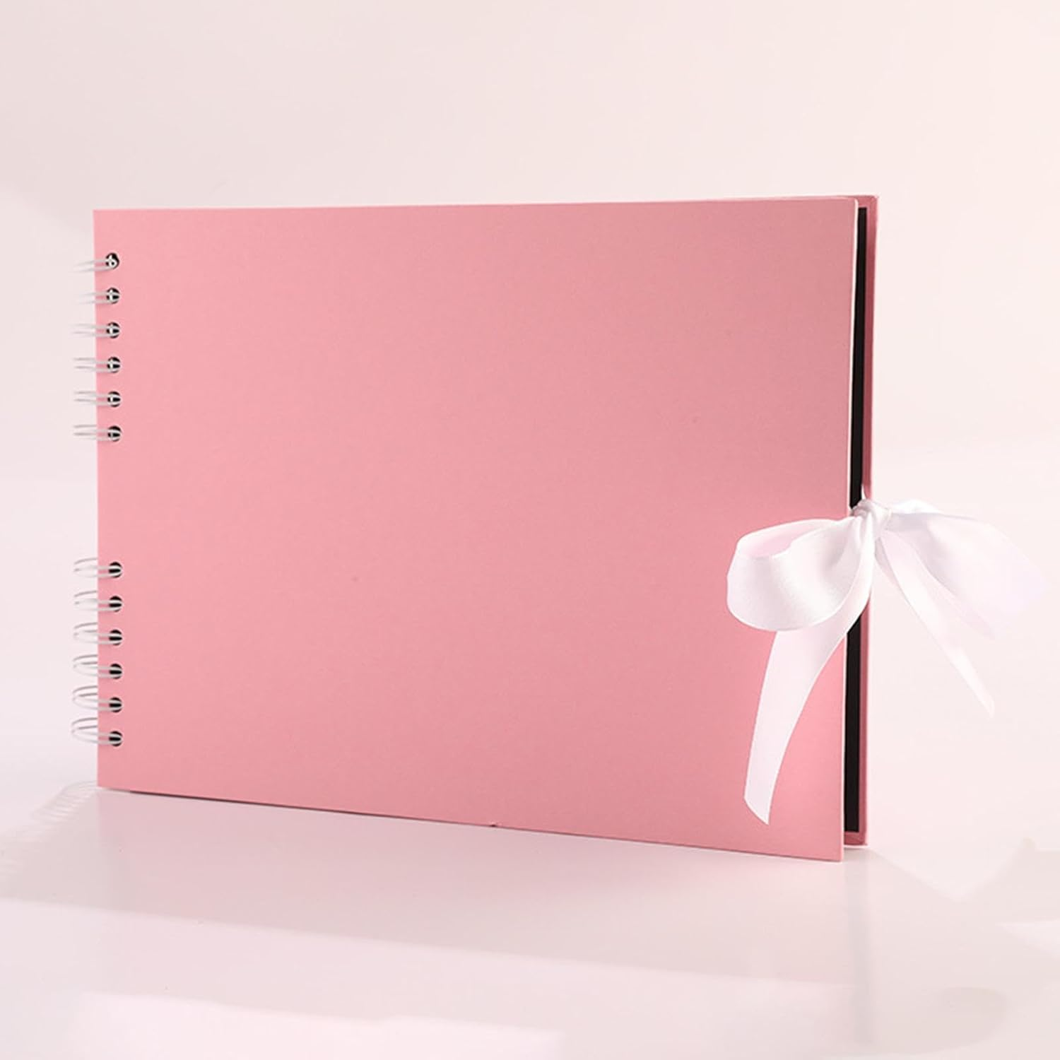 Scrapbook Album Scrap Book DIY Home Decoration Souvenirs Photo Album for Family Birthday Traveling Wedding, Pink image number 5