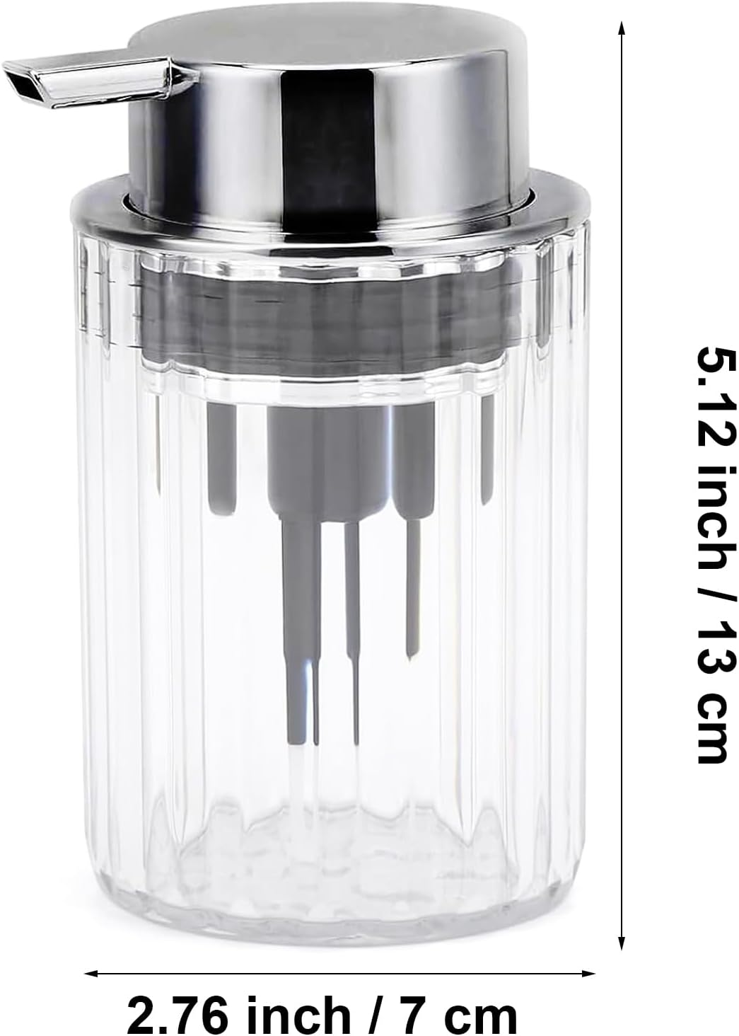 Foaming Soap Dispenser 300Ml, Hand Foam Soap Dispenser Pump Refillable