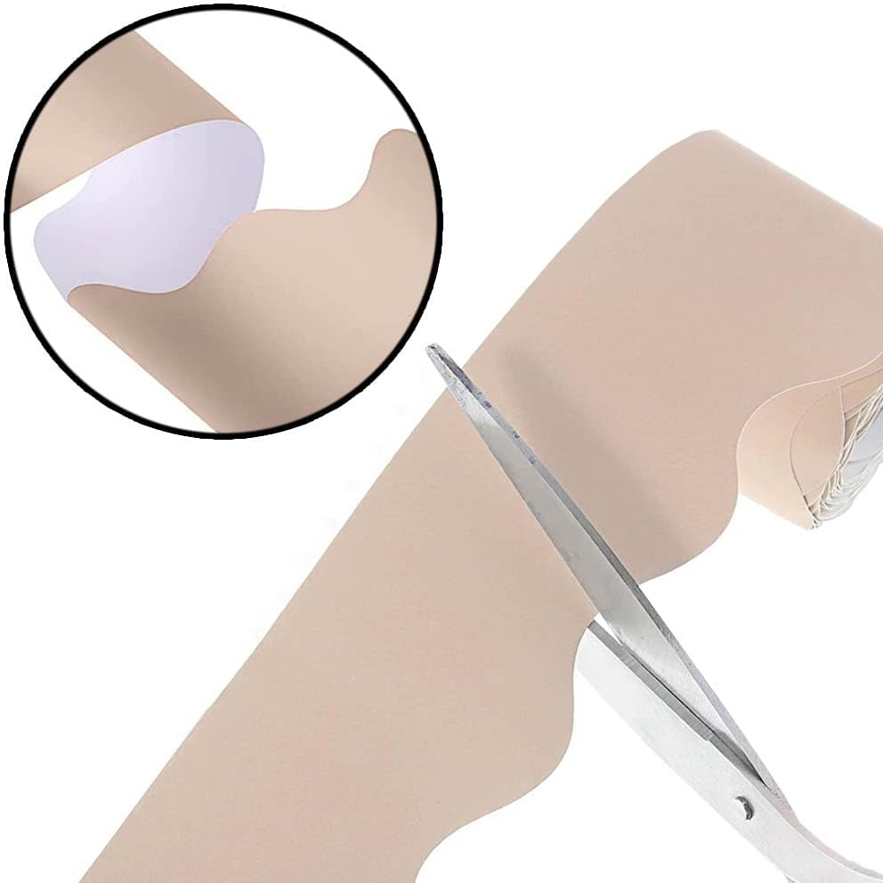 6 Rolls Bulletin Board Borders, Betterjonny 196.8Ft Scalloped Classroom Borders Trim Colorful Bulletin Boarder Decorations for School Bulletin Board White Board Cork Board Decor image number 6