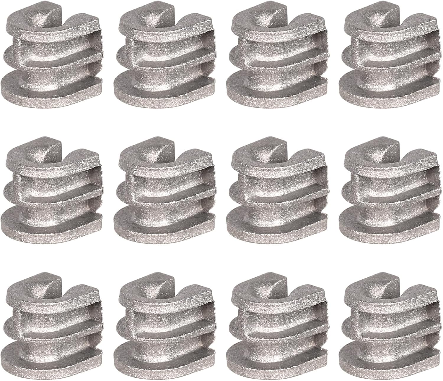 12Pcs String Trimmer Head Eyelet Sleeves for STHIL, Weeding Machine Head Replacement Part for Autocut 25-2 Eyelets Compatible with FS90R FS100RX FS55 FS85 FS110 FS110R Fs130R(Silver) image number 3