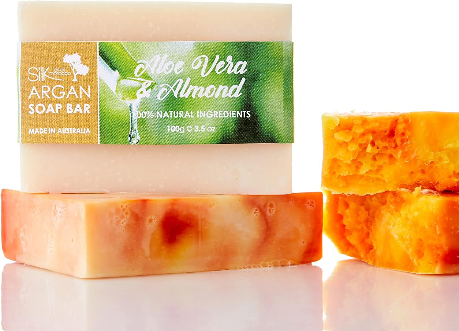 Silk Oil of Morocco Orange & Grapefruit Argan Soap Bar 100 G image number 4