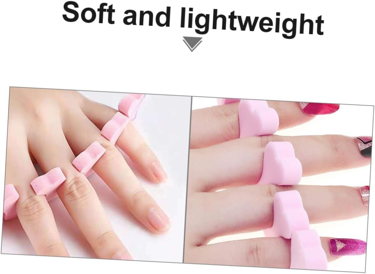 NOLITOY 36Pcs Manicure Finger Divider Toe Splint Nail Tools Accessories Creative Nail Art Separator Sponge Beauty Salon Supplies image number 1