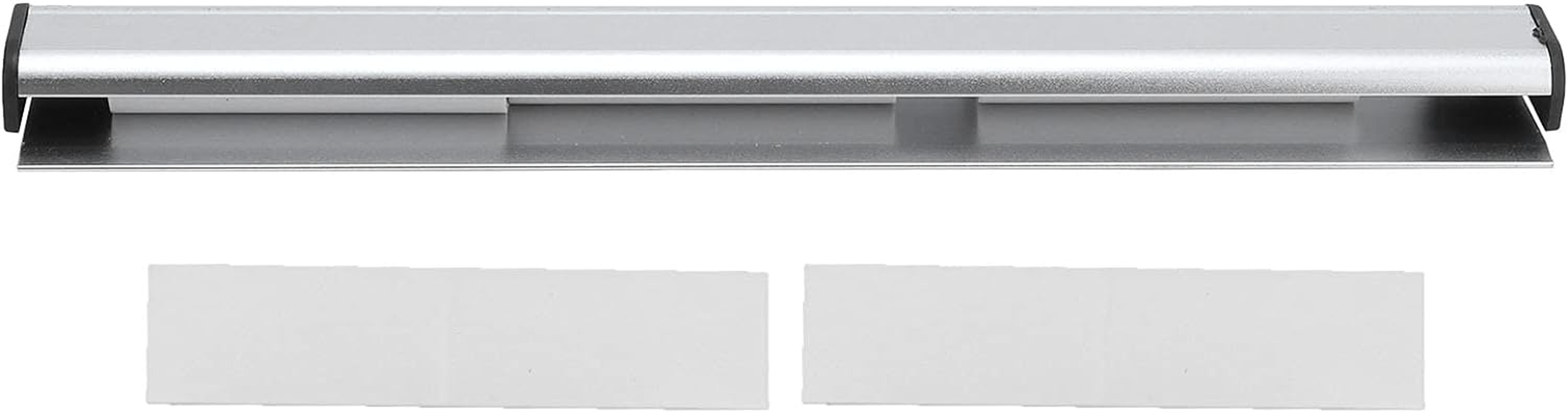 Check Rack, Foodservice Anodized Aluminum Slide Metalcraft Finish Ticket Display Rail Magnetic Note Bill Clip Desk Receipt Order Holder Tab Grabber for Restaurant Cafes Pubs Bars Picture Photo(30Cm) image number 5