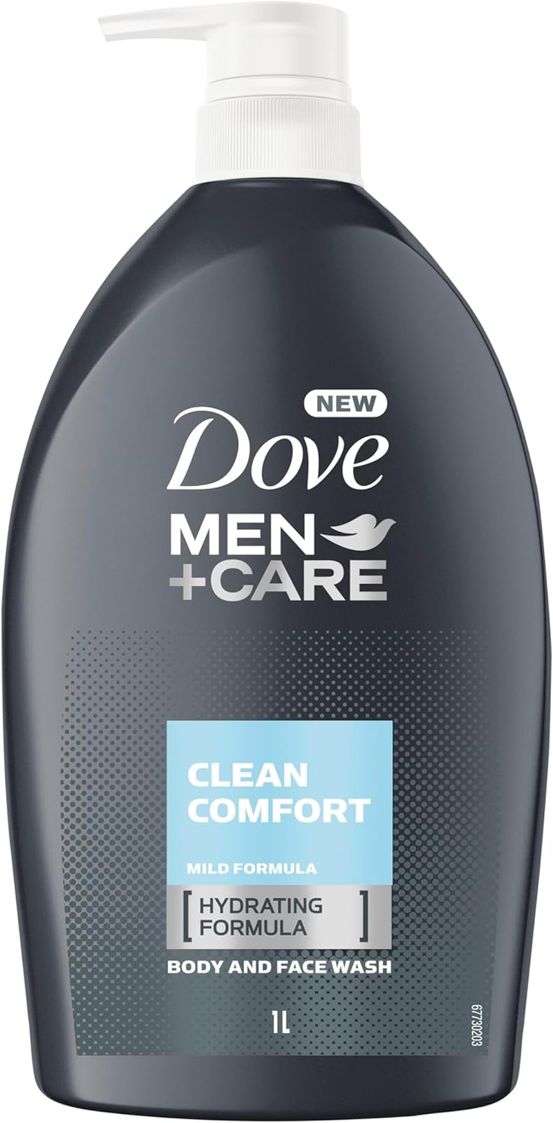 Dove Men+Care Clean Comfort Body and Face Wash 1 L image number 5