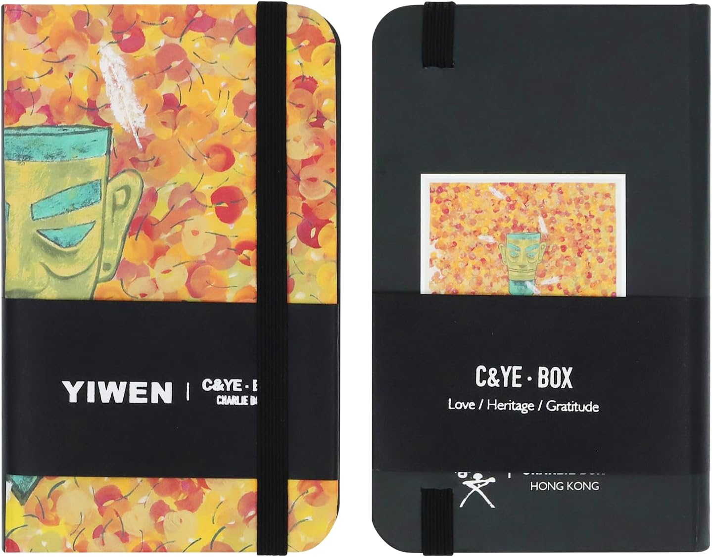 TUNJILOOL A5/A6/A7 Notebook 80 Gsm Thick Paper PU Leather Hardcover Notebook Zhou Yiwen Designer Collaboration image number 4