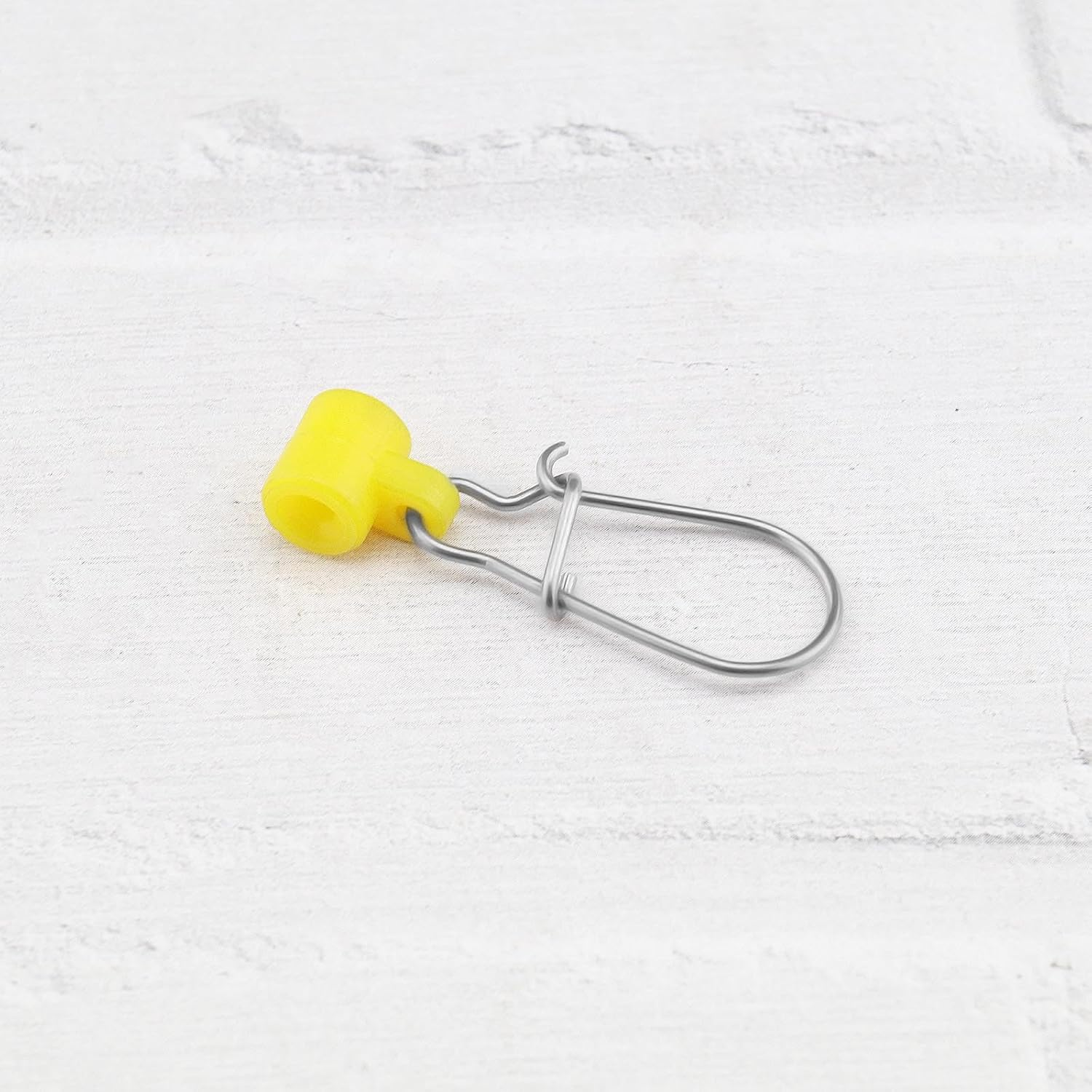 Create Idea 50Pcs Fishing Line Sinker Slide with Duo Lock Fishing Clips Sinker Slider with Hooked Snap Sinker Fishing Line Connector for Fishing Tackle image number 1