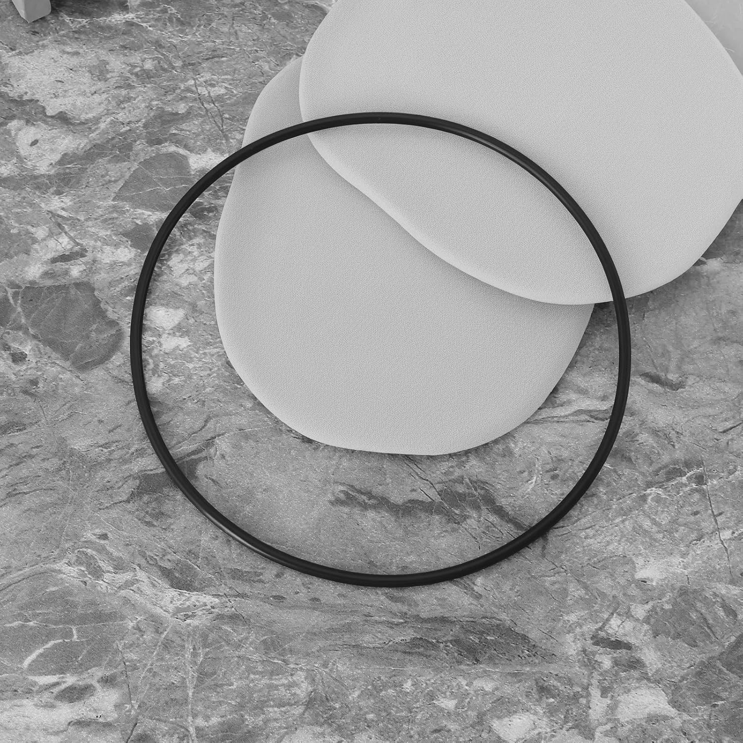 5PCS Aquarium Cartridge Filter Rubber Seal OE 14130 / PR1413 Compatible with Marineland Magnum 200 220 330 350 Canister Filter Outer Diameter 150Mm Black image number 2