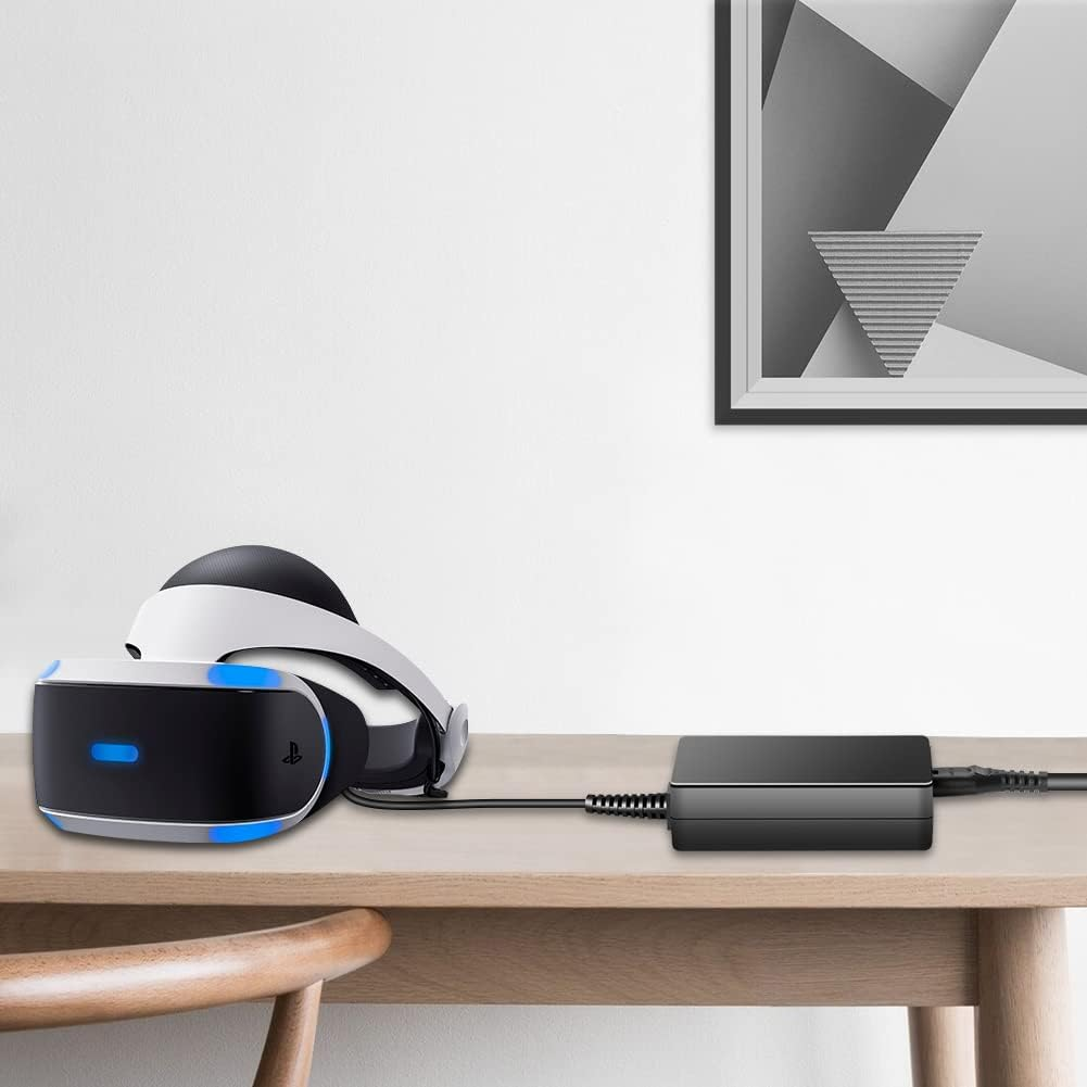 HKY 12V Power Cable Replacement Charger for Sony Playstation VR Virtual Reality Headset Sony PS4 Playstation 4 PSVR2 PSVR ADP-36NH a CUH-ZAC1 CUH-ZVR2 Power Supply Adapter image number 5