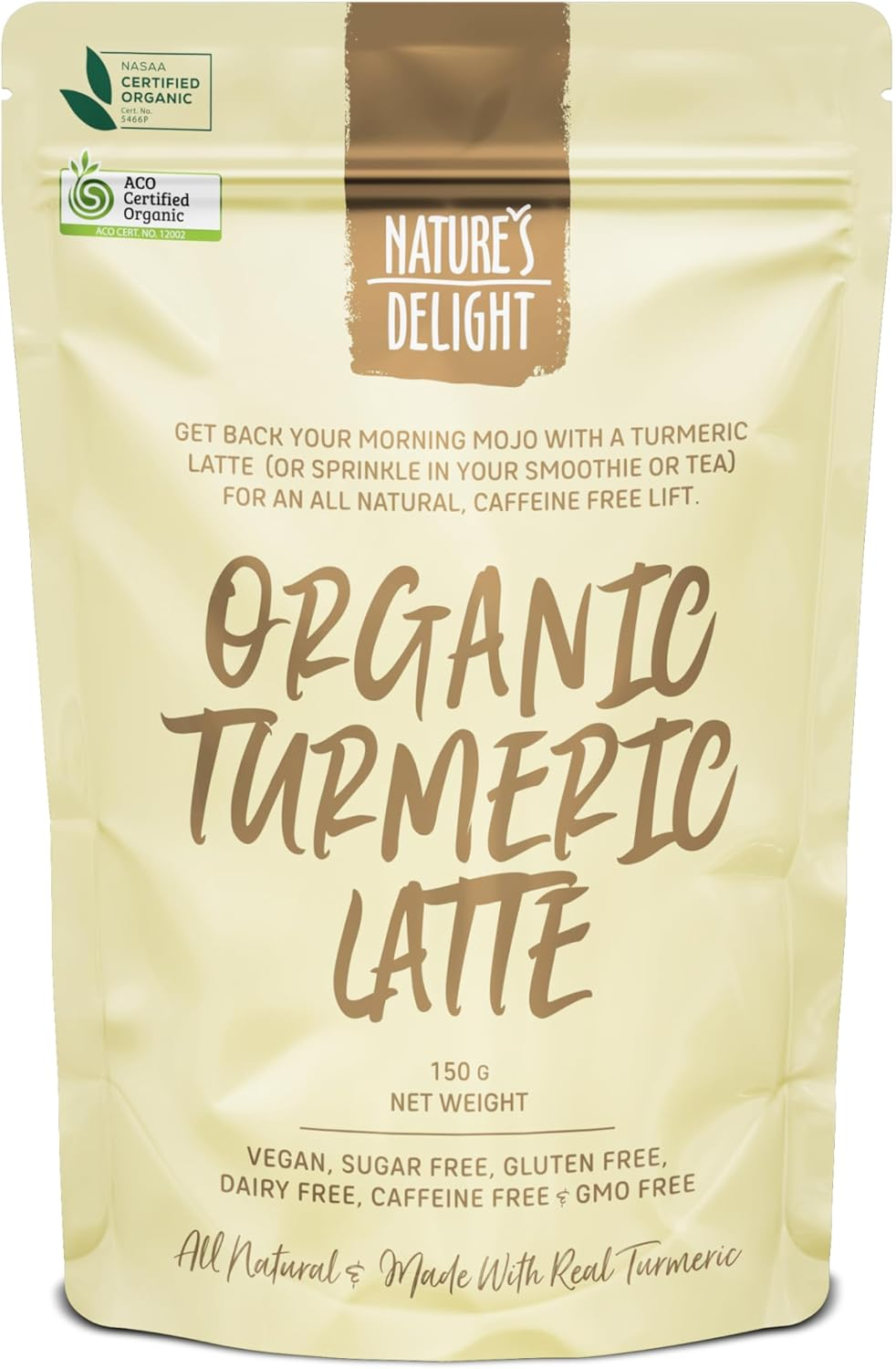 Natures Delight Organic Turmeric Latte 150 G image number 5