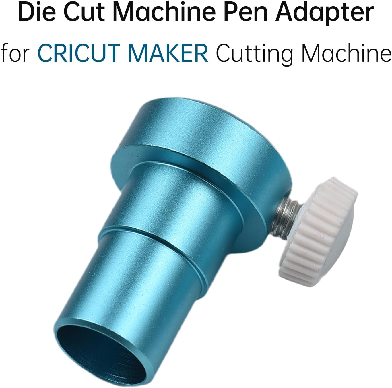 Die Cut Machine Pen Adapter for CRICUT Cutting Machine Aluminum Alloy Pen Holder for 12Mm Diameter Marker - 2 image number 2