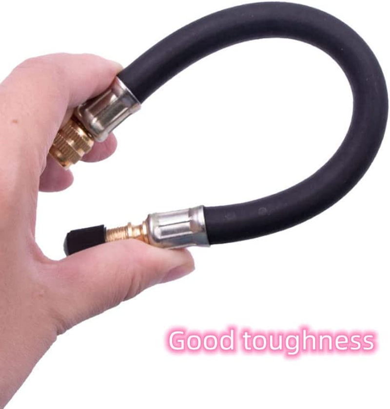 Flexible Rubber Tyre Valve Extensions Adapter Flexible Tire Valve Extension,4Pcs Tyre Valve Extension Wheel Truck Van Lorry Adapter,Flexible Tyre Valve Adaptor Flexible Extension Tire Valve Adaptor image number 1