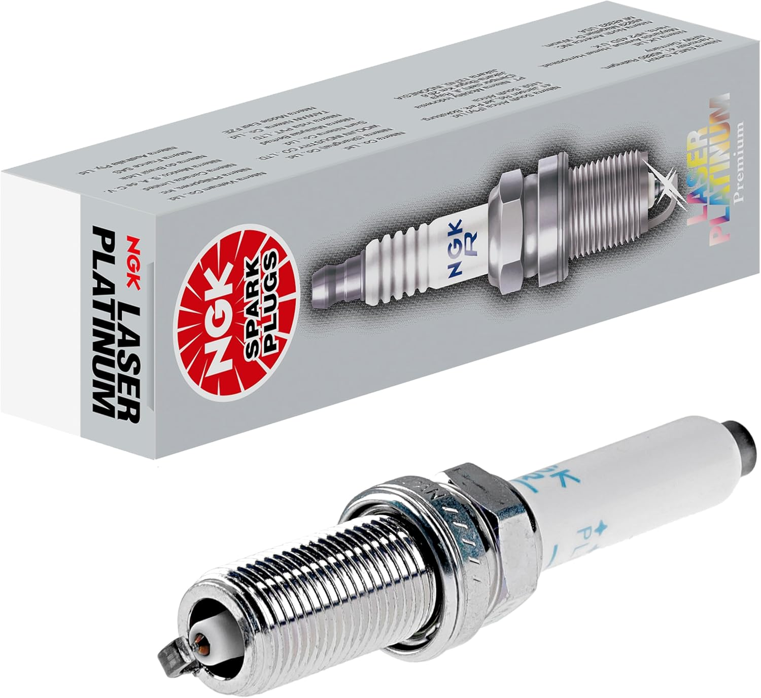 NGK PLFER7A8EG Laser Platinum Spark Plug (94833) image number 2