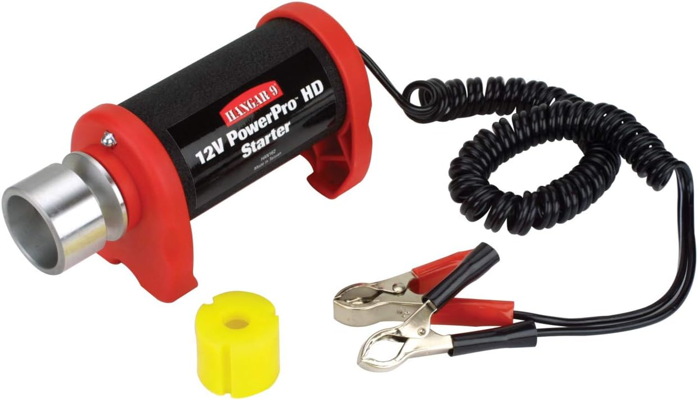 Hangar 9 Powerpro HD 12V Starter HAN162 Air Field Equip & Electronics