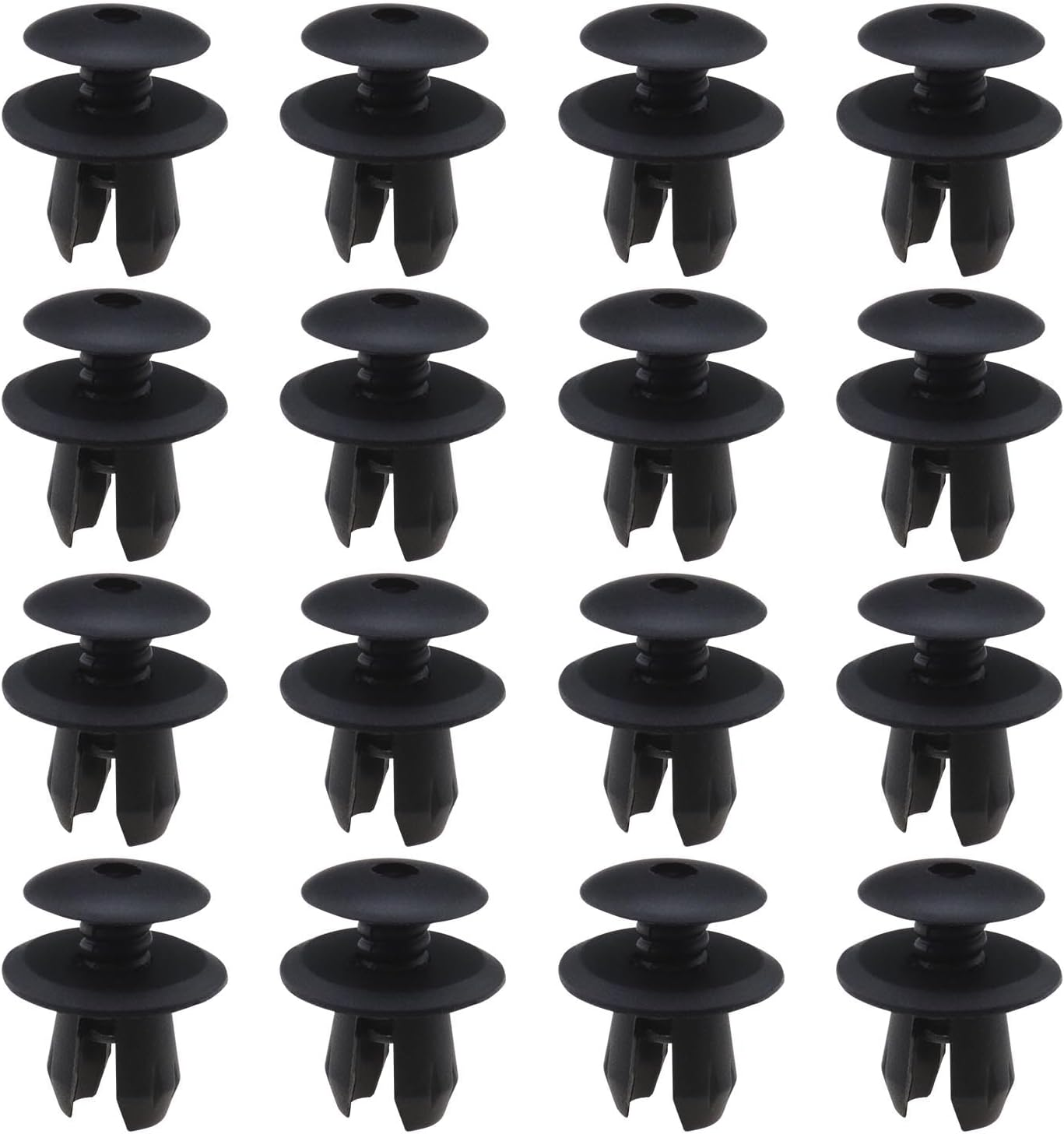 Emagtech 50Pcs Trim Panel Lining Clips Replacement 70186729901 701867299 Compatible with VW T4 T5 Car Trim Clamps Door Panel Clips Black image number 2