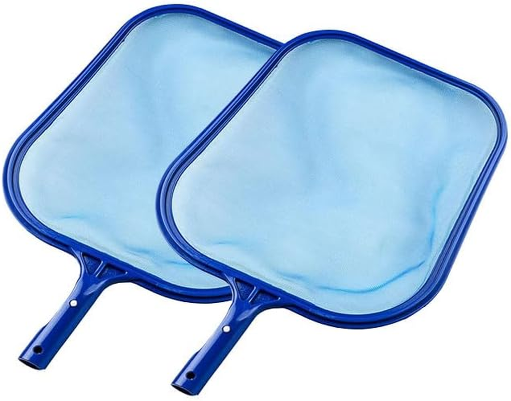 2Pcs Pool Skimmer Net,Hot Tubs Nets Fine Mesh Leaf Rake,Ultra Fine Mesh Pool Skimmer to Remove Leaves & Debris, Heavy Duty Swimming Pool Skimmer with Durable Handle image number 2
