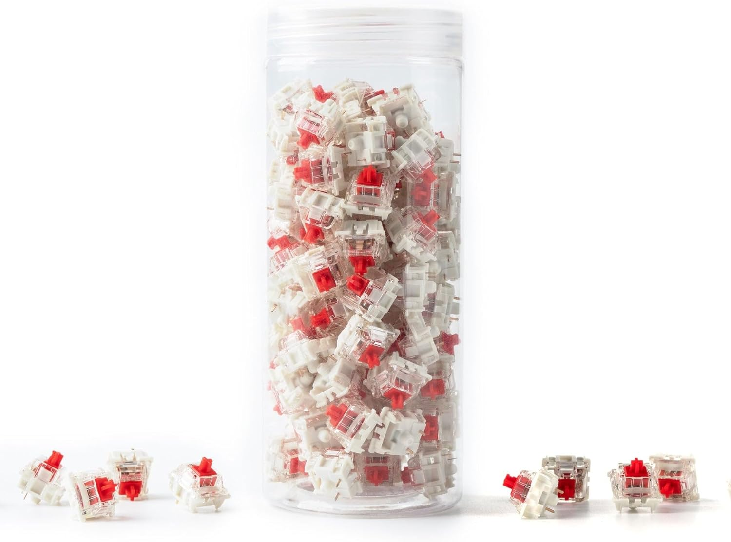 Keychron Gateron G Pro 3.0 Switch 110 Pcs/Set for Hot-Swappable Mechanical Keyboard (Red) image number 3