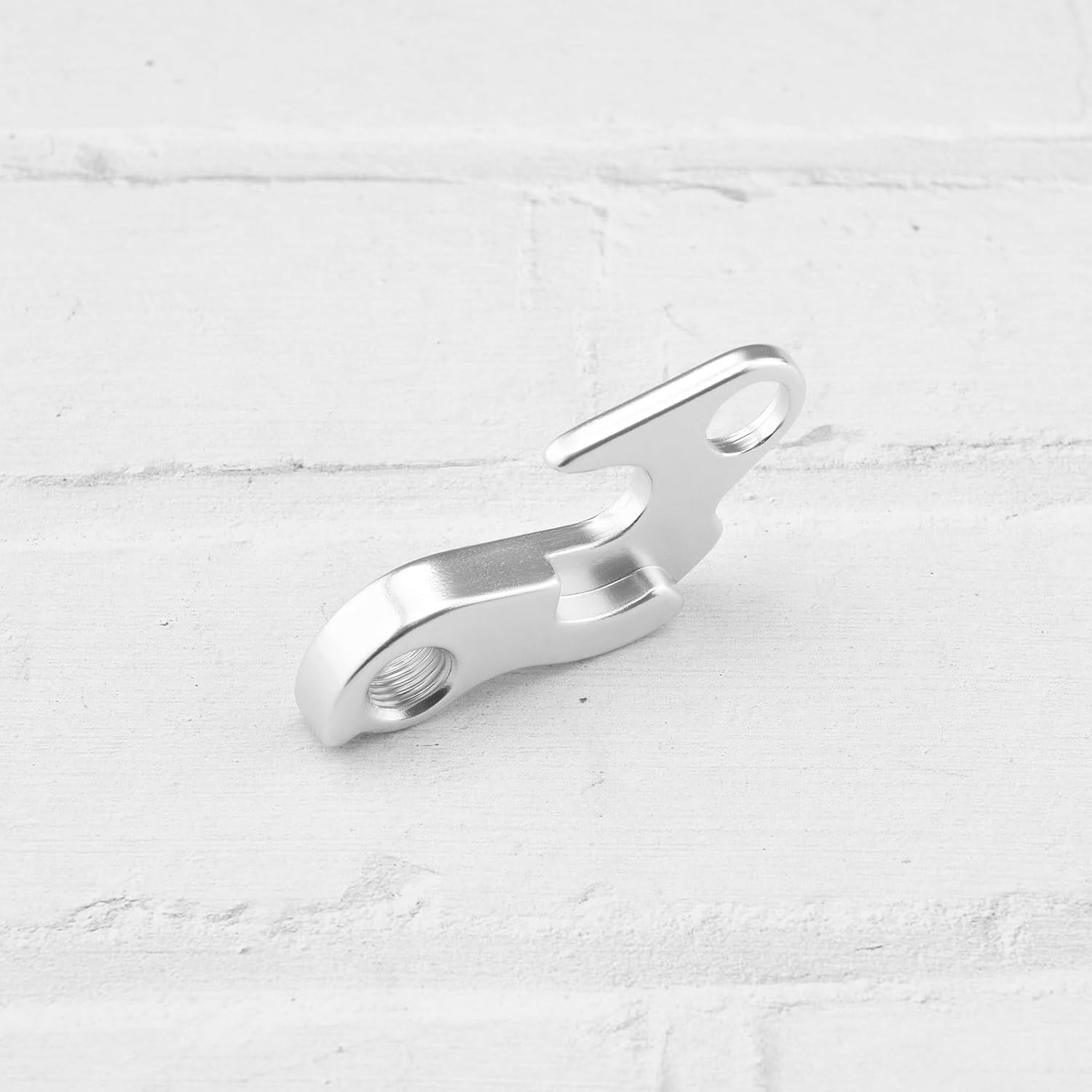 Emsea 2PCS Mech Derailleur Hanger Derailleur Hook Bicycle Tail Hook Rear Derailleur Hook Aluminum Alloy with Screws for MTB Mountain Road Bike Cycling Bicycle image number 6