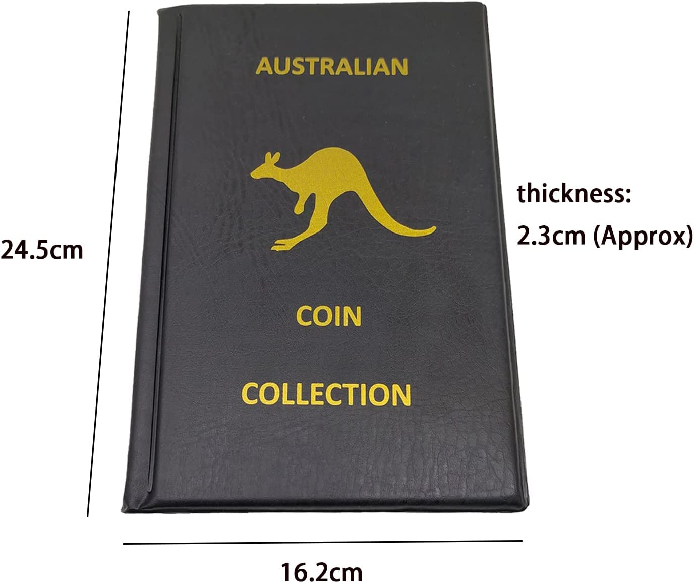 Coin Collection Album - 240 Pockets Australian Coins Storage Folder, Holder Case Organizer Box for Collecting Supplies image number 2