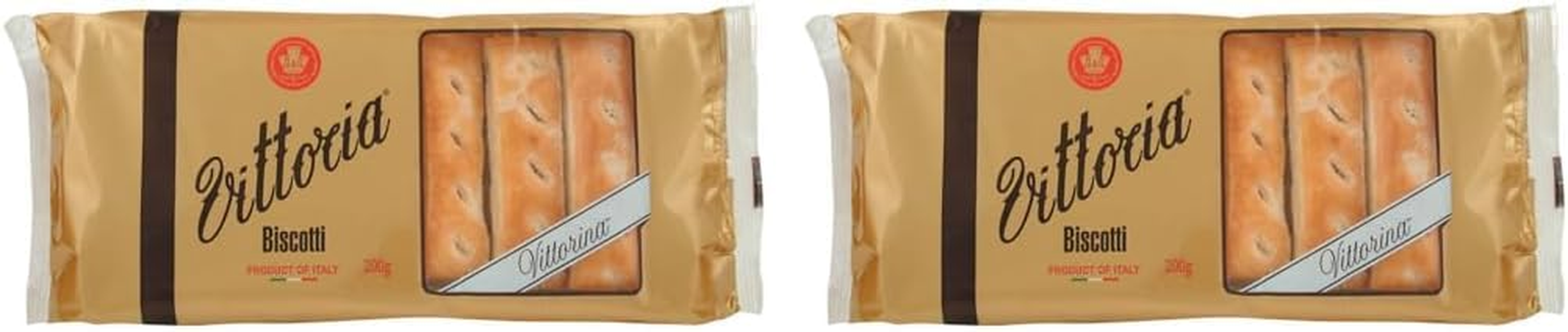 Vittoria Vittorina Millefoglie Biscotti, Light and Crispy Traditional Italian Coffee Biscuits - 200G