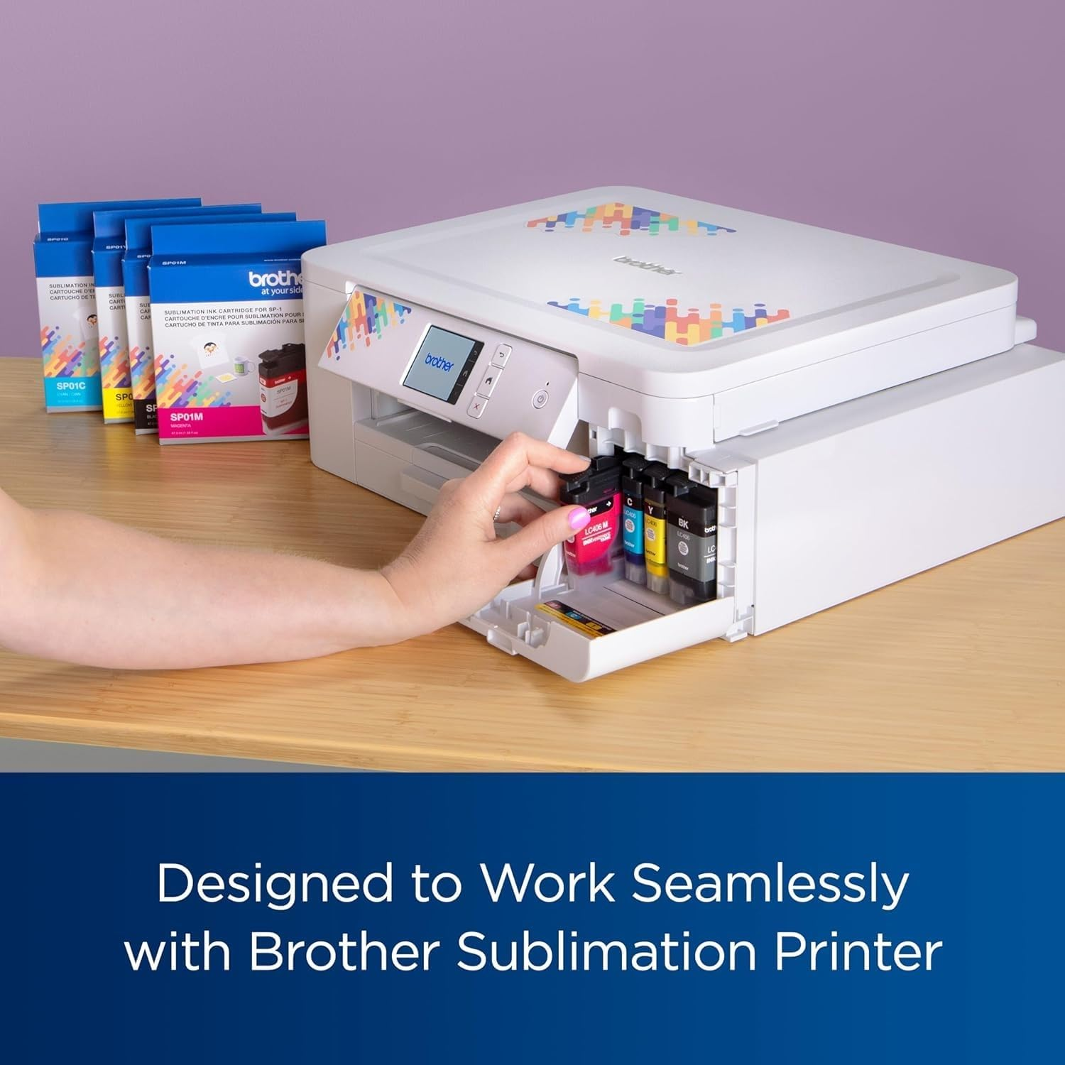 Brother Genuine Sublimation Ink Cartridge Cyan
