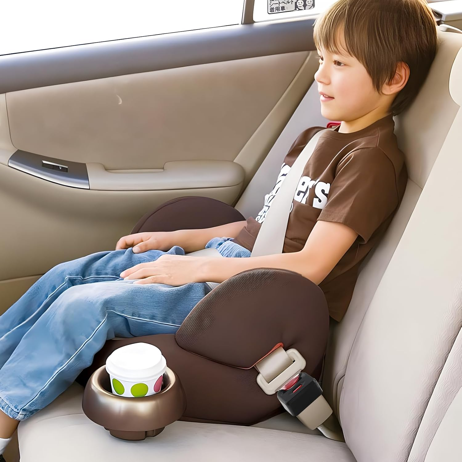 Car Seat Buckle Guard, Kids/Special Needs Seatbelt Locks, Belt Buckle Holders Seat Buckle Covers Locking Clips Fits Most Vehicles(2Pack, Black) image number 1