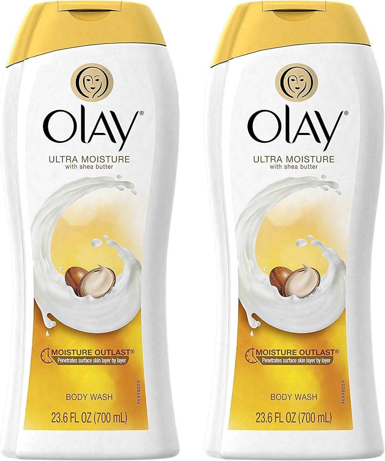 Olay Ultra Moisture Moisturizing Body Wash with Shea Butter - 23.6 Oz - 2 Pk image number 3