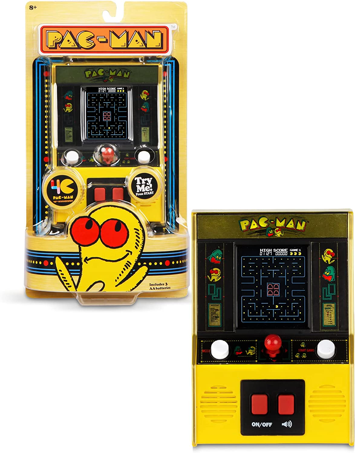 Arcade Classics - Pac-Man Color LCD Retro Mini Arcade Game image number 2