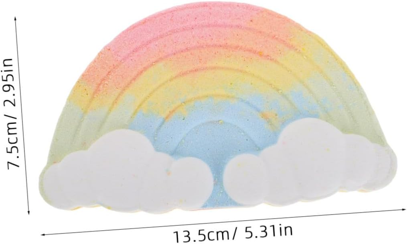 Rainbow Cloud Bath Salts Spa Bubbles Planet Themed Handmade Fragrance Travel image number 2