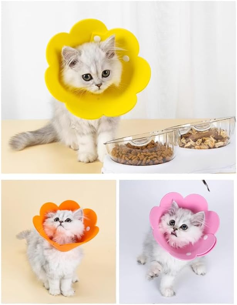 Soft Dog Cone for Dogs after Surgery, Comfort Dog Cones for Large Medium Small Dogs, Adjustable Dog Recovery Collars & Cones, Collar Alternative to Stop Licking Wounds (Orange, XL) image number 1