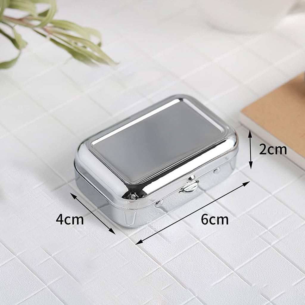 Pocket Ashtray Mini Square Metal Ashtray with Lid,1Pc Mini Portable Square Metal Ashtray,Travel Ashtray