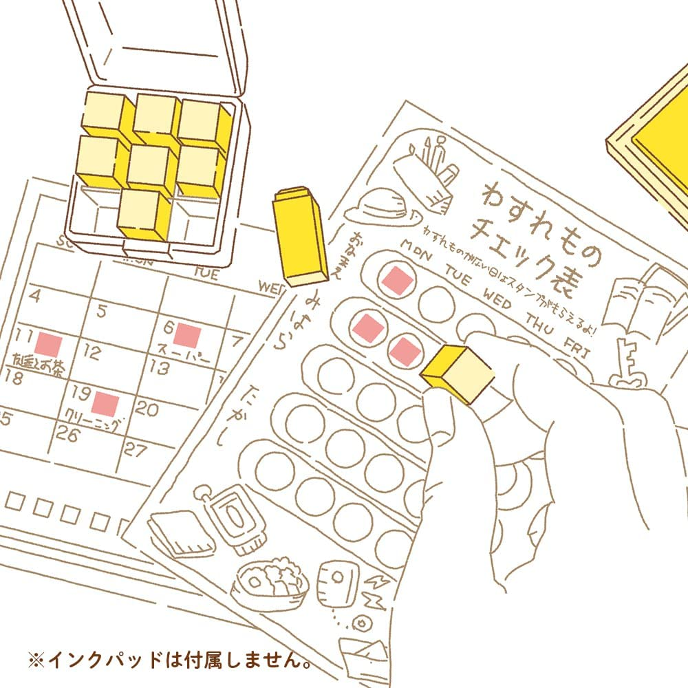 Studio Ghibli My Neighbour Totoro Mini Rubber Stamp Set image number 5