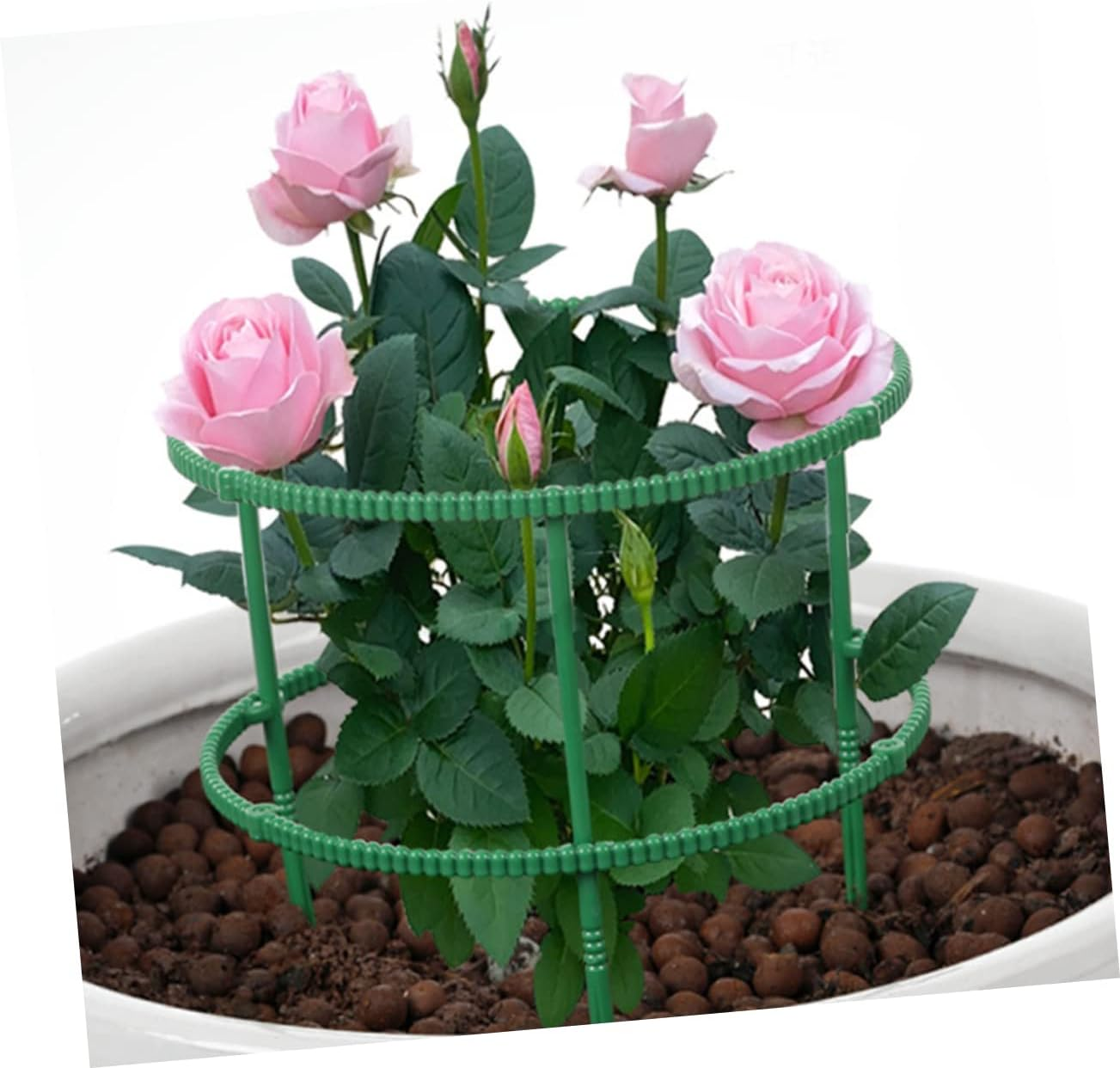 20Pcs Garden Plant Stakes Plant Support Stakes Flower Support for Climbing Sturdy Stems image number 3