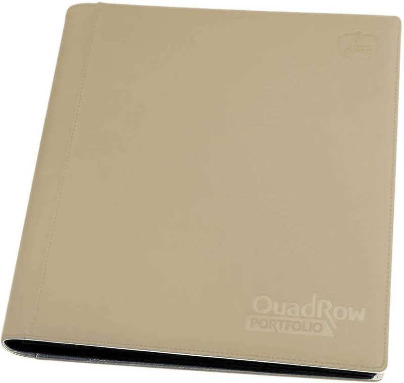 Ultimate Guard UGD010425 12-Pocket Quadrow Portfolio, Xenoskin, Dark Blue